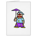 Clown with little Umbrella
