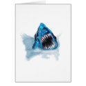 Great White Shark Attack Painting