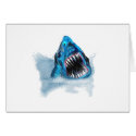 Great White Shark Attack Painting