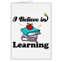 i believe in learning