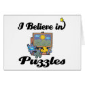 i believe in puzzles