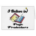 i believe in page protectors