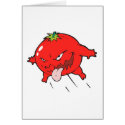 angry rotten tomato cartoon character