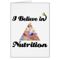 i believe in nutrition