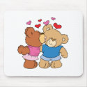 give a smooch kiss valentine teddy bears design