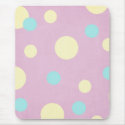 pastel summer polka dot pattern