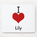 I Love (heart) Lily