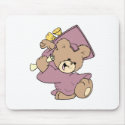 girl graduation cute teddy bear design