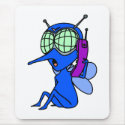 Blue Bug Like Alien on Phone