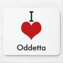 I Love (heart) Oddetta