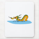 Orange water dragon