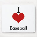 I Love (heart) Baseball