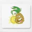 happy pineapple character dude