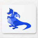 Blue Fantasy Cute Dragon