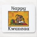 Happy Kwanzaa Girl Kinara