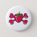 strawberry Skull pink Crossbones