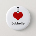 I Love (heart) Babbette