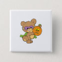 cute halloween superhero teddy bear design