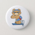 swimming swimmer diving board teddy bear design
