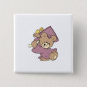 girl graduation cute teddy bear design
