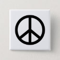 Black Peace Sign