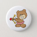 good aim winking cupid teddy bear design