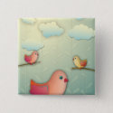 sweet tweet birds and clouds design