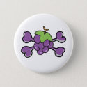 grapes Skull purple Crossbones