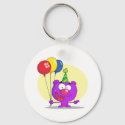 purple birthday balloons party bear