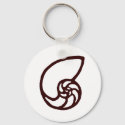 Shell Cut Out Brown Dk The MUSEUM Zazzle Gifts