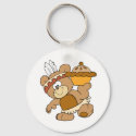 cute indian thanksgiving bear with pie