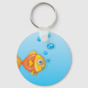 cute bubble fish underwater scene