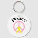 Light Pink Peace Word & Ribbon