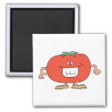 happy silly tomato cartoon