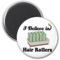 i believe in hair rollers