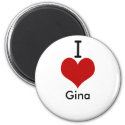 I Love (heart) Gina