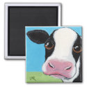 Cute Whimsical Cow Magnet