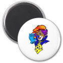 Winking Clown with Marble