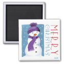 Snowman | Merry Christmas Novelty Magnets
