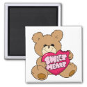 sweetheart valentine candy cute teddy bear design