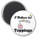 i believe in toppings