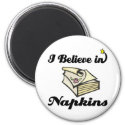 i believe in napkins