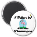 i believe in plastic flamingos