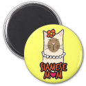 Siamese Mom / Mum Cat Lover Magnets