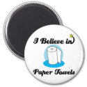i believe in paper towels