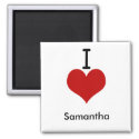 I Love (heart) Samantha