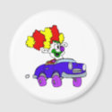 Goofy Clown in little car