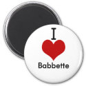 I Love (heart) Babbette