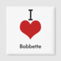 I Love (heart) Babbette