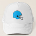 Light Blue Football Helmet